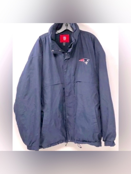 NFL Other - [NFL] Vintage New England Patriots NFL Navy Blue Outdoor Winter Jacket Men's XXL